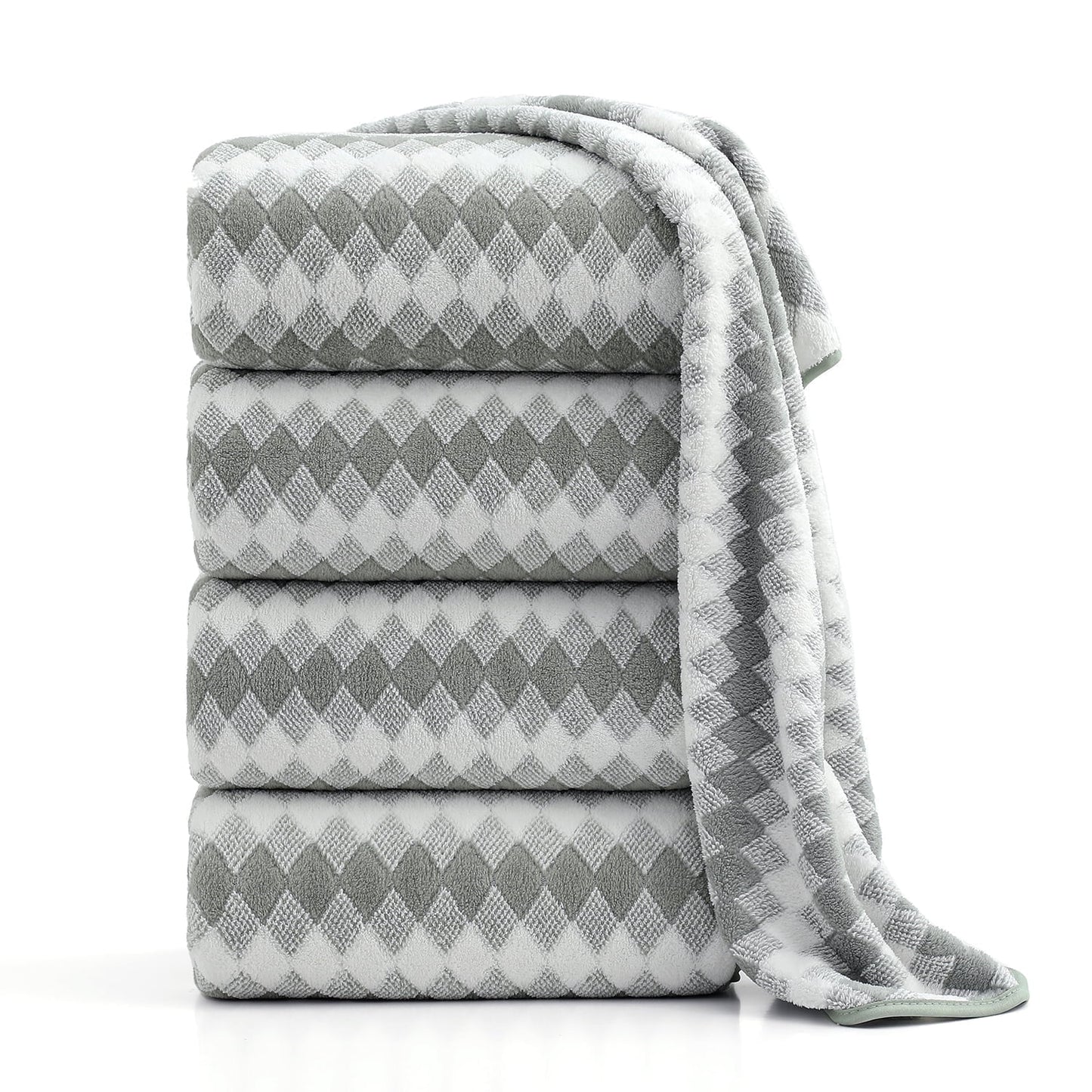 Beartech 4 Pack Bath Towel Set