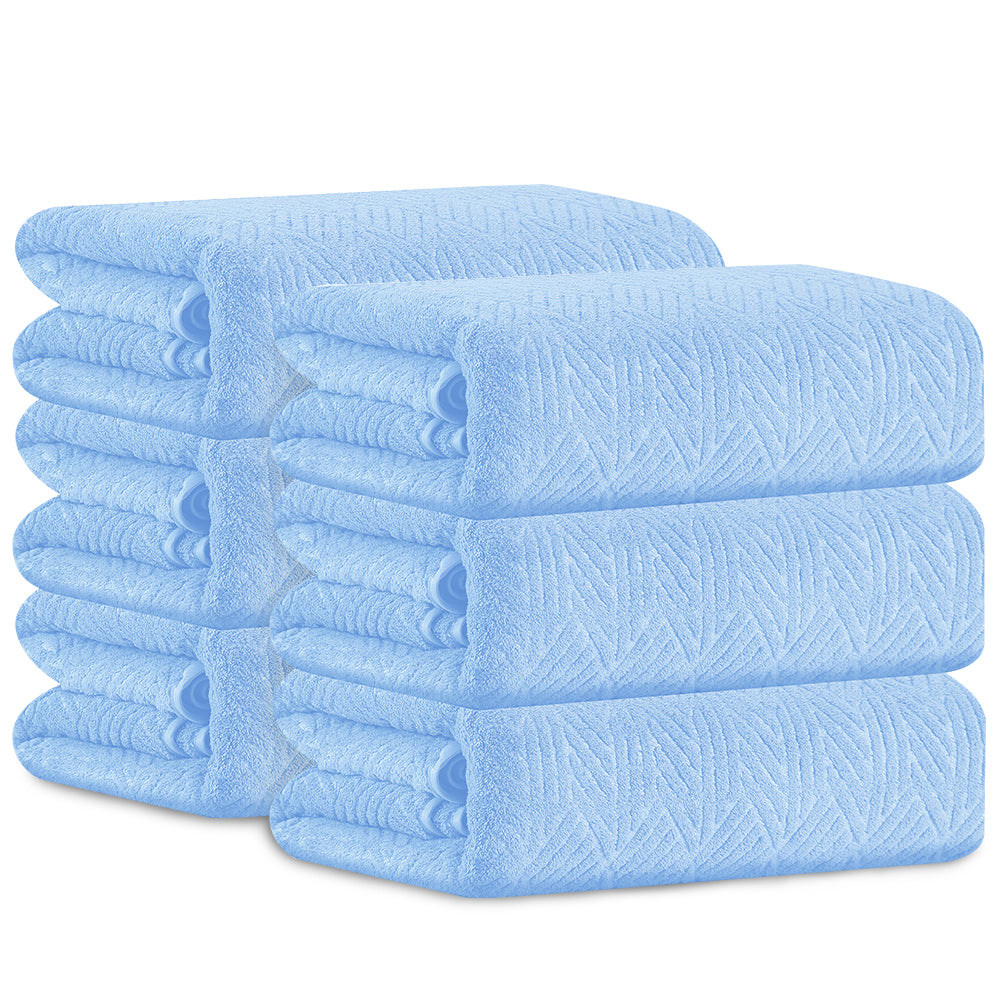 Kebury 6 Pack Bath Towels Set, 27"x55" Bath Sheets Towels Set For Adults, Mid-size Bathroom Towel Ultra Soft Microfiber Quick Dry Highly Absorbent Shower Towel Spa Hotel Use