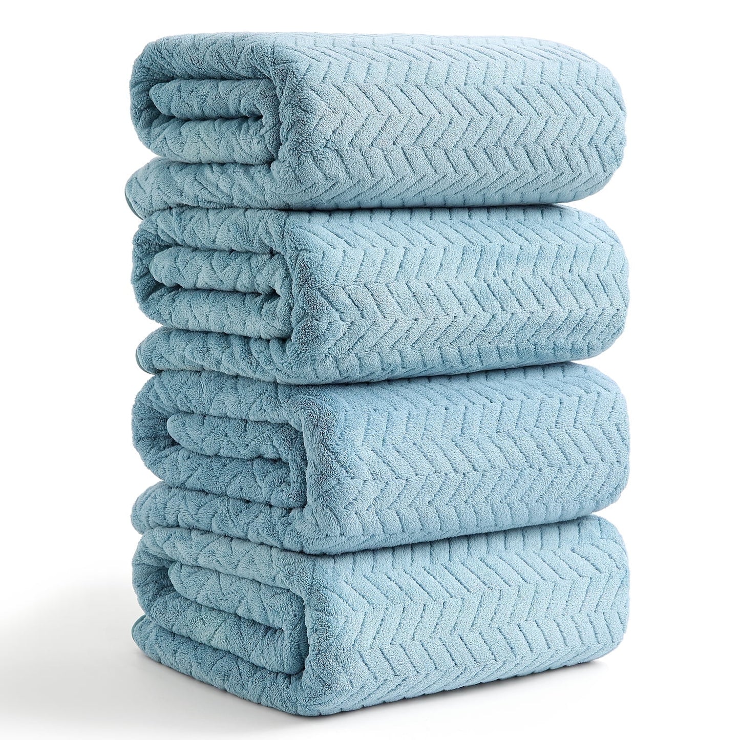 Beartech 4 Piece Microfiber Bath Towel Set