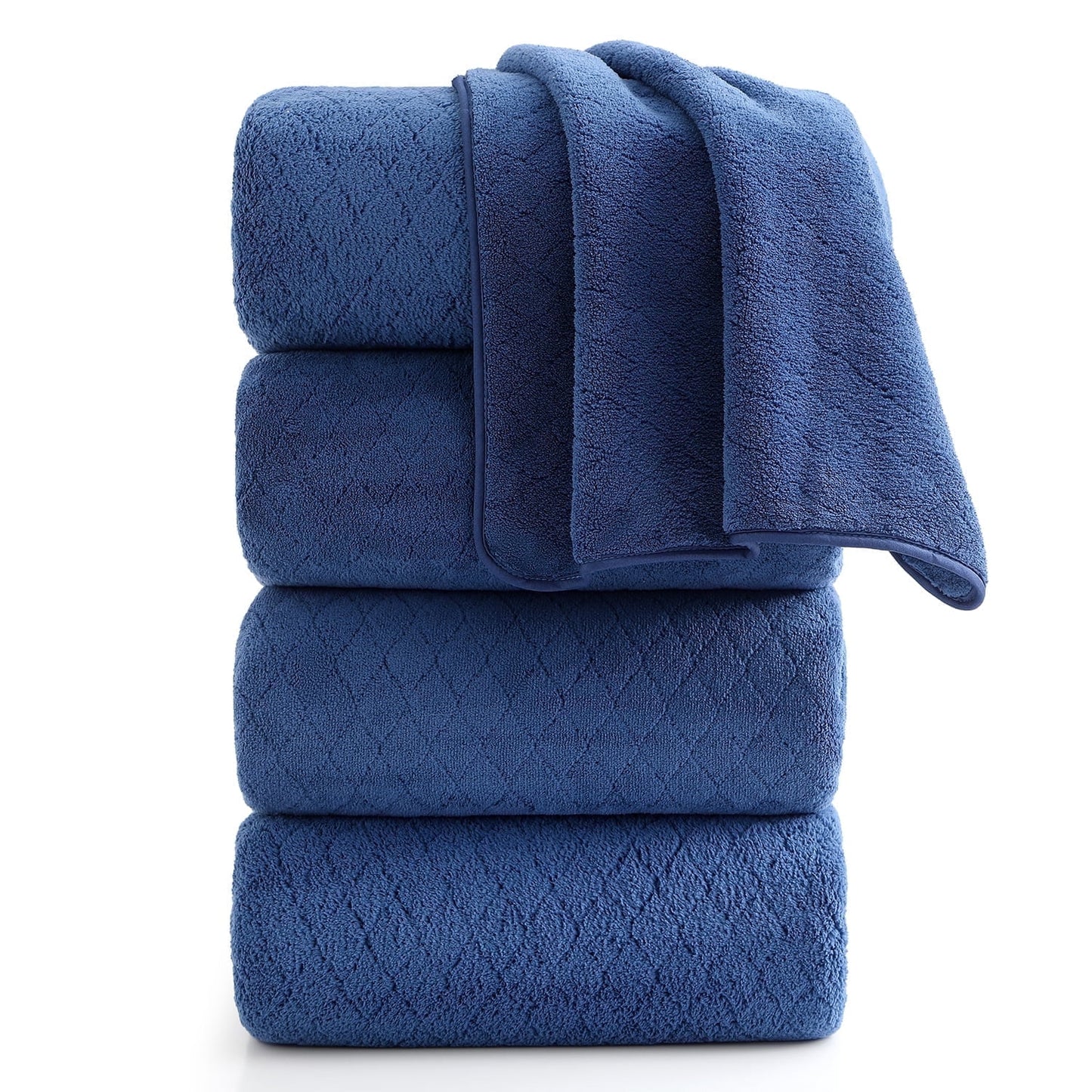 Beartech 4 Pack Microfiber Bath Towels Set