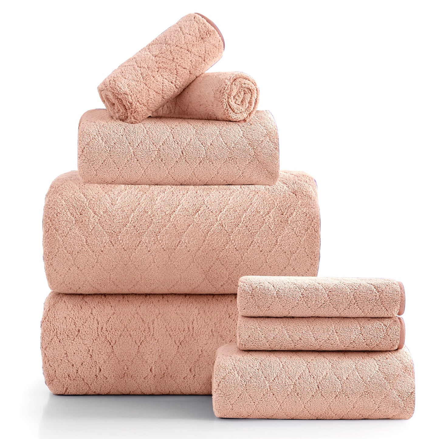 Beartech 8 Piece Bath Towel Set