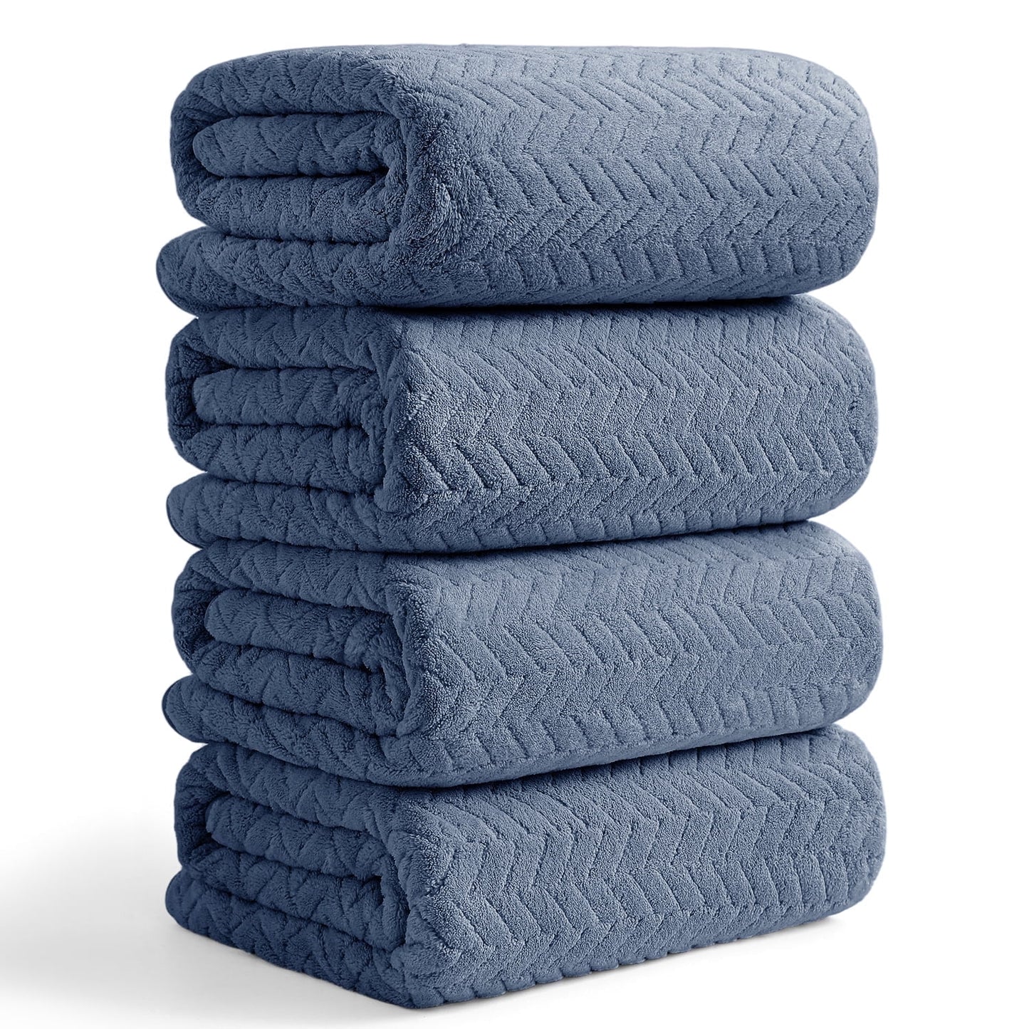 Beartech 4 Piece Microfiber Bath Towel Set